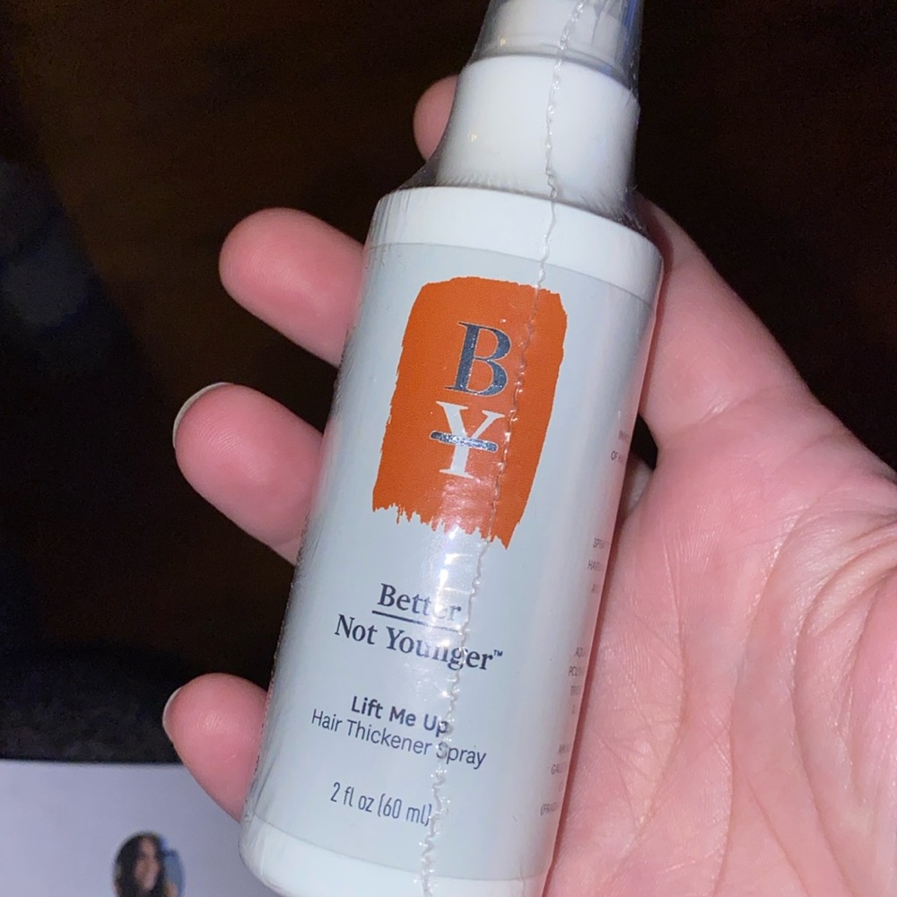 Better not younger hair thickener spray